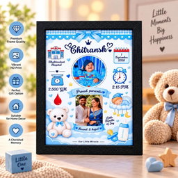 Baby Milestone Frame