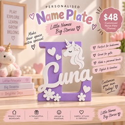Customised Name Plate