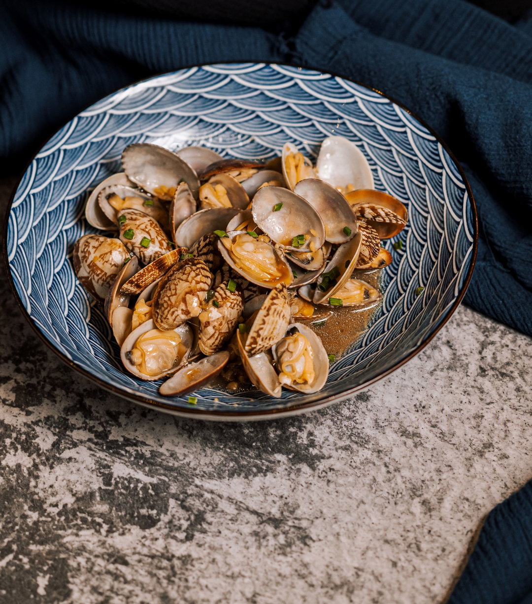 Garlic Soy Clams