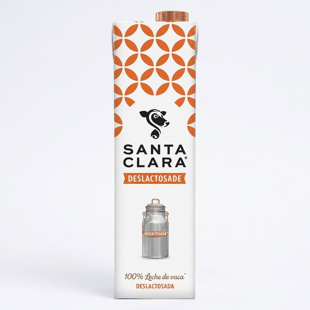 LECHE SANTA CLARA DESLACTOSADA 1LT