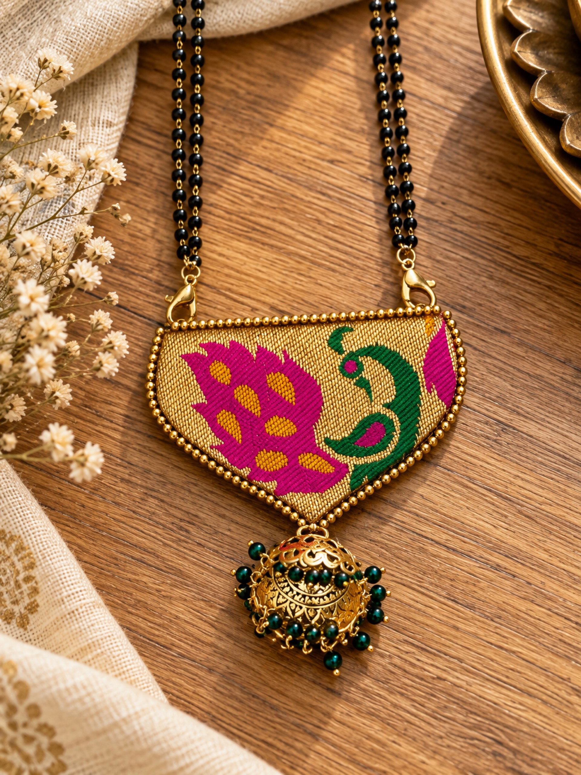 Peacock Mangalsutra 🦚🩷_0