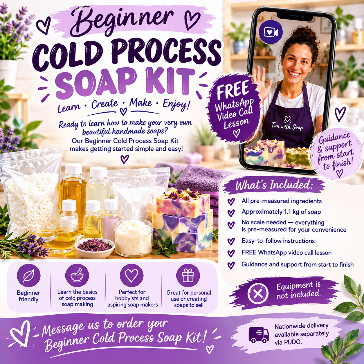 Beginner Cold Process Soap Kit_0
