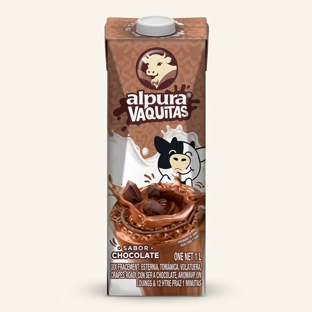 ALPURA VAQUITAS SABOR CHOCOLATE 1 LT
