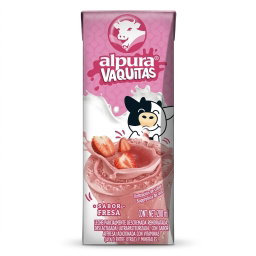 VAQUITAS ALPURA SABOR FRESA 200 ML
