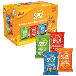 CUS007_🌾 🌽 SunChips 100% 全穀物香脆片綜合包 (Variety Pack)