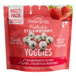 CUS008_🍓 🥛 Nature's Garden 益生菌草莓優格球 (Probiotic Strawberry Yoggies)