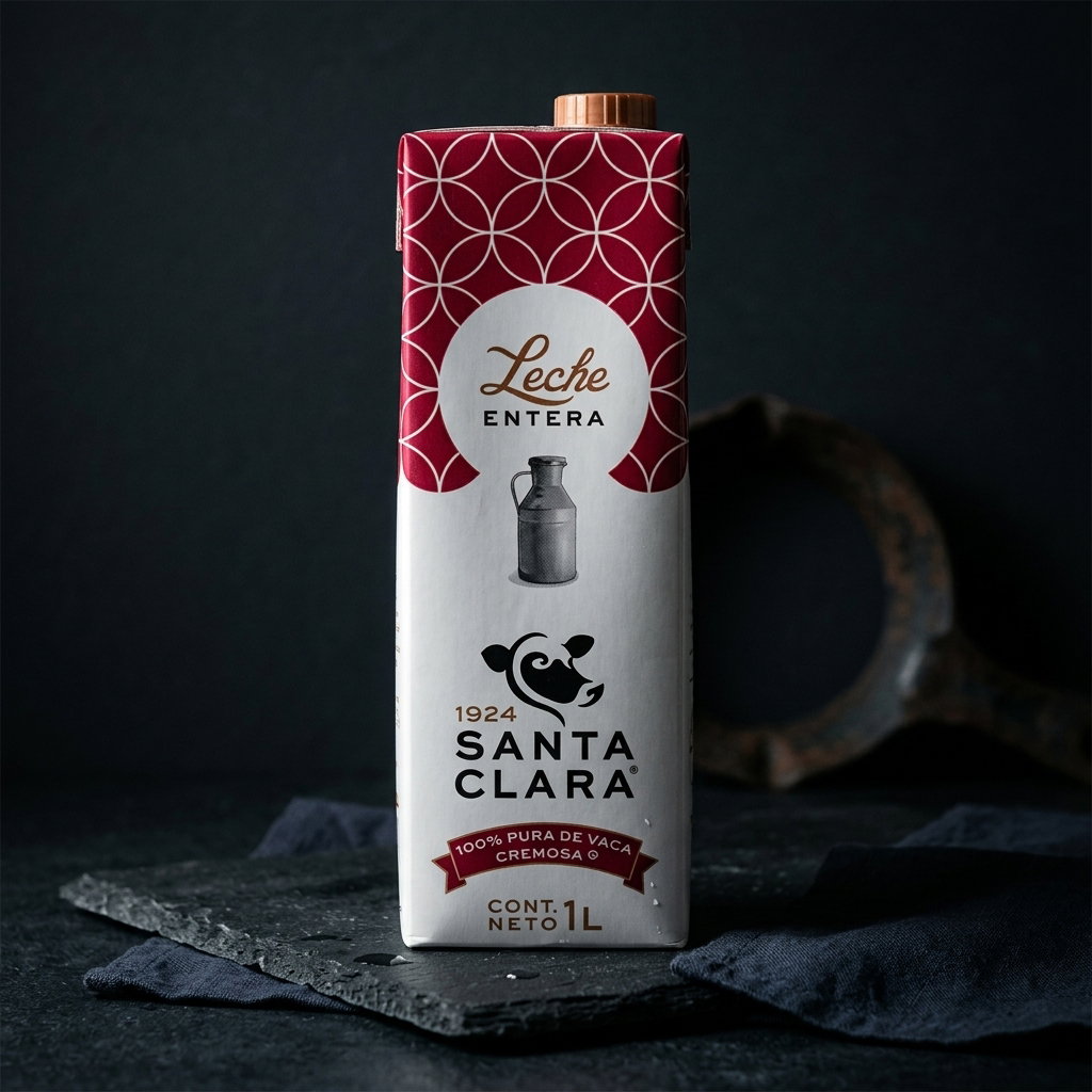 LECHE SANTA CLARA ENTERA 1 LT