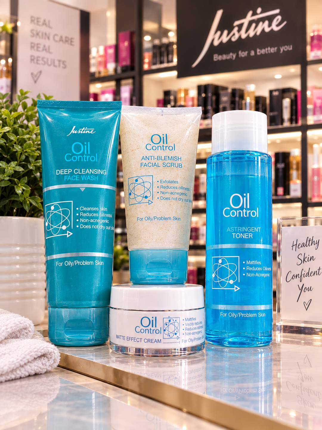 Justine Oil Control Set