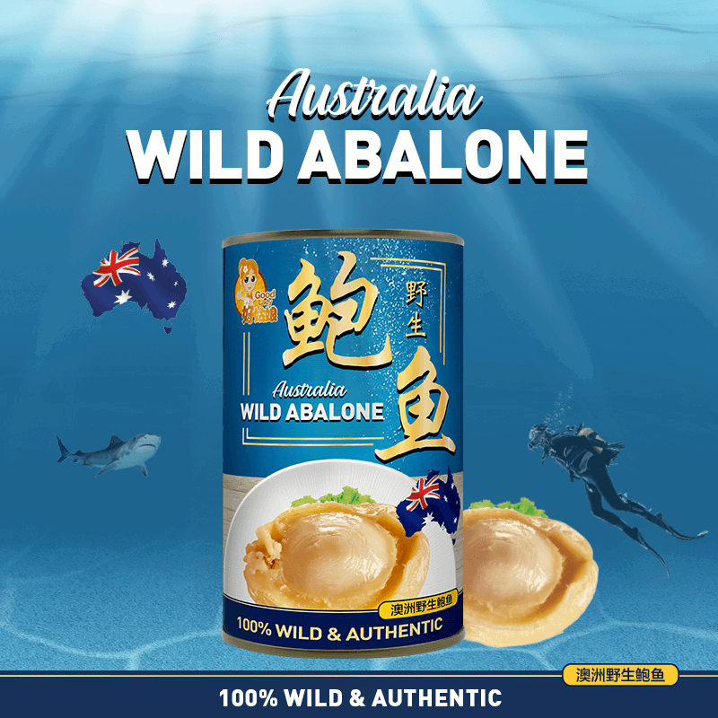 [WILD ABALONE SALE] Australia Wild Abalone - 425g (DW:140g) (1 Whole Piece)_0