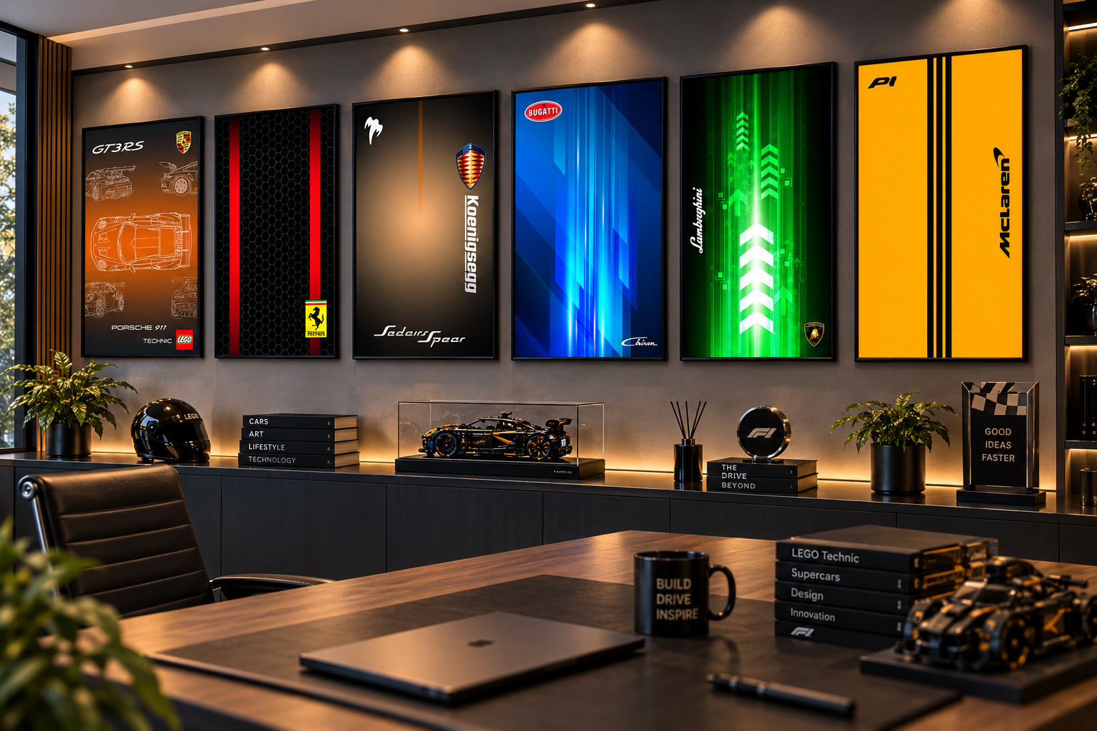 Lego Supercar Technic Display Frame Set_0