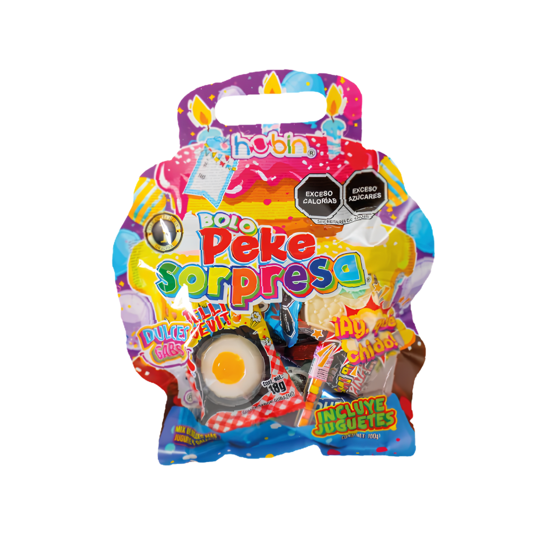BOLO PEKE SORPRESA BSA 100GR
