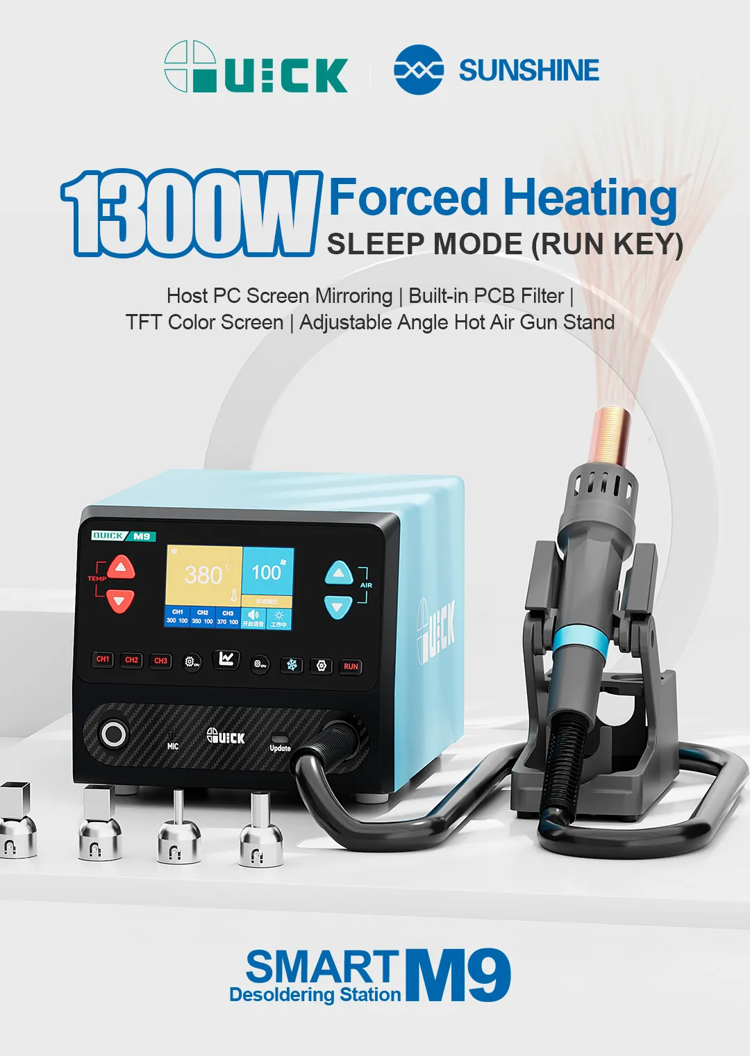 HOT AIR QUICK M9 SMART
