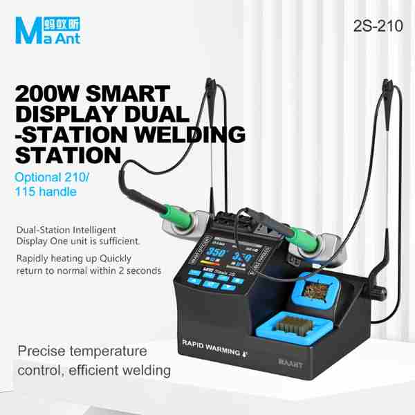 MAANT STASIS 2S-215 200W DUAL-HANDLE SOLDERING 