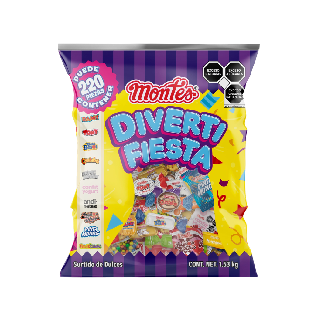 DIVERTIFIESTA SURTIDO MONTES BSA 1.53 KG
