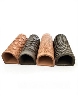 Patterned Pleco Caves