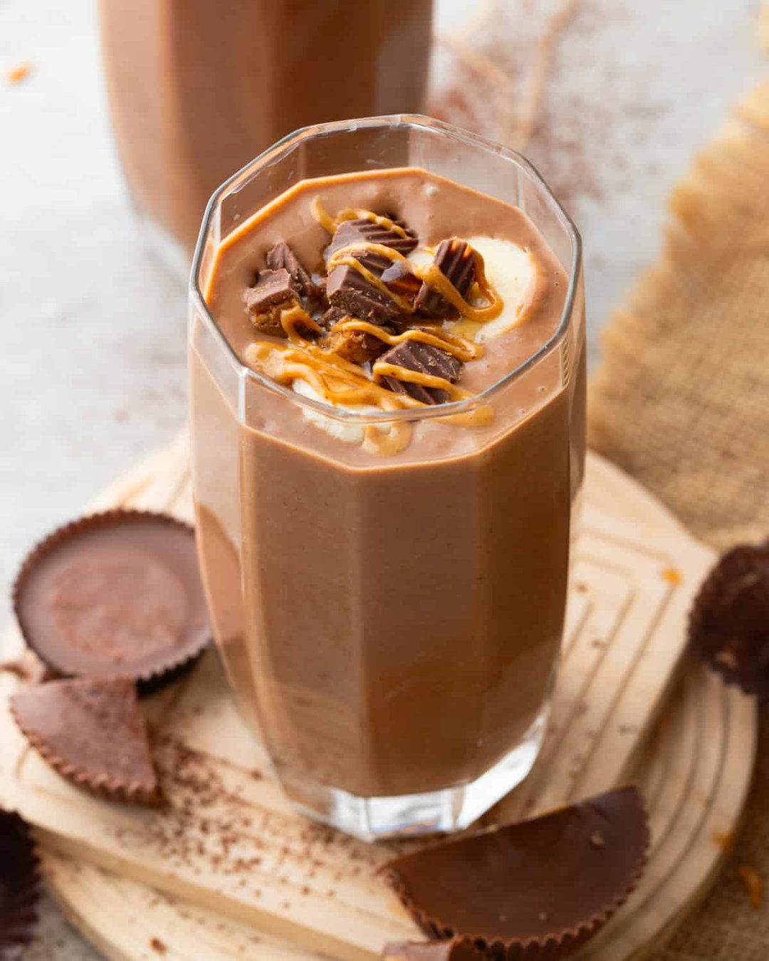 Healthy Dark chocolate shake 😋