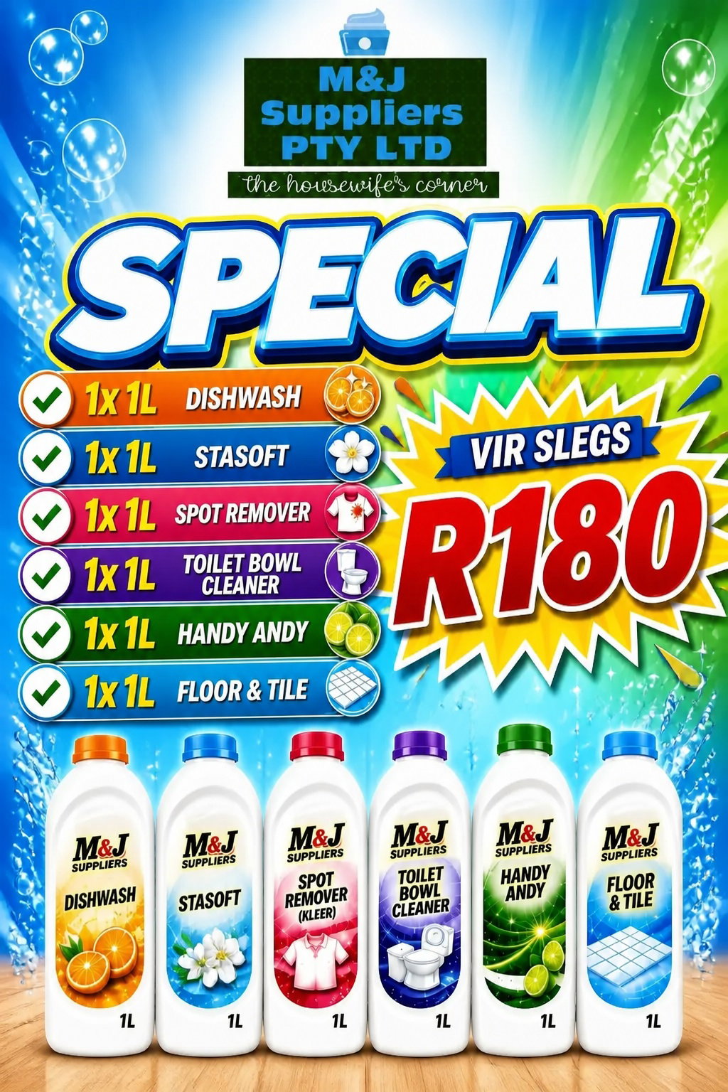6 Piece Cleaning Combo_0