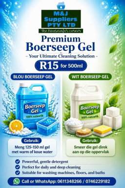 Boere Seep Gel  Blue