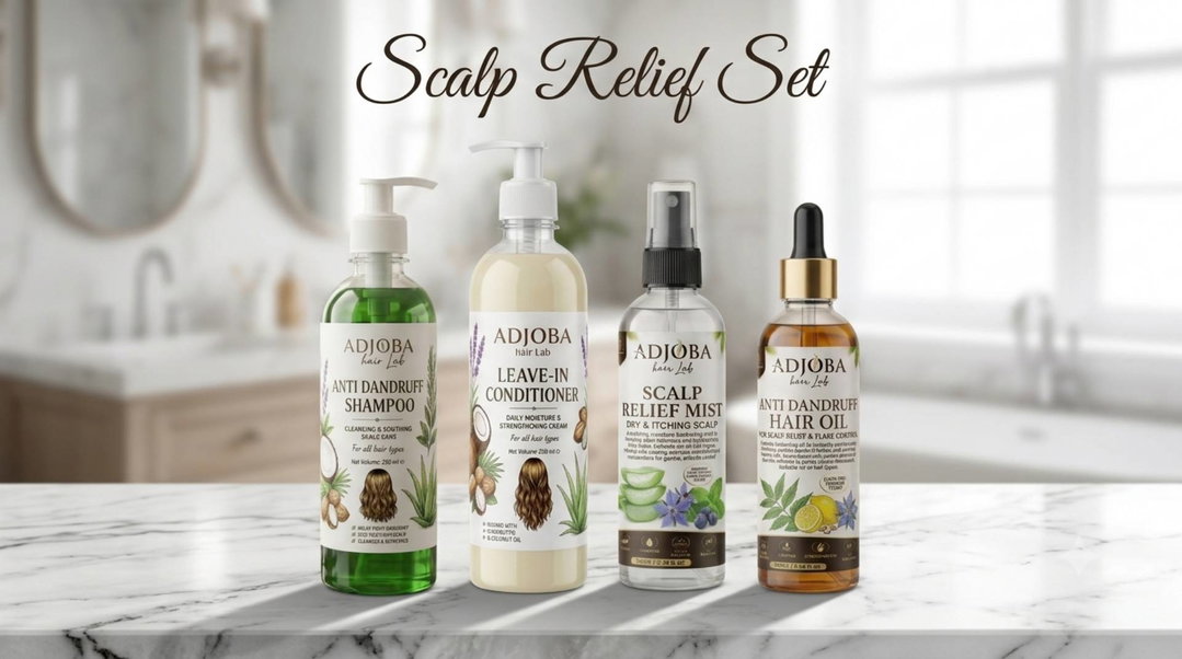 Scalp relief set