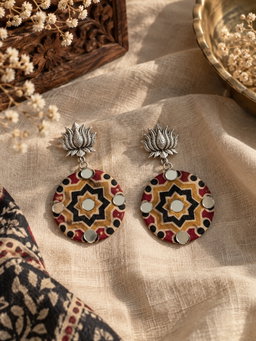 Surya Mandala Earrings