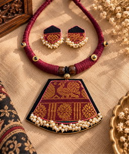 Rani Vastra Necklace Set