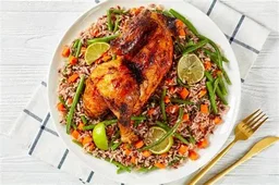 HALF CHICKEN/RICE