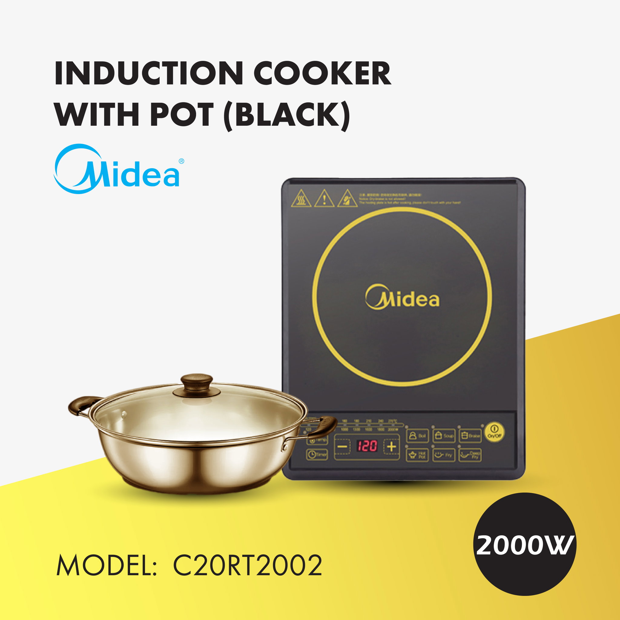 MIDEA INDUCTION COOKER C20-RT2002_0