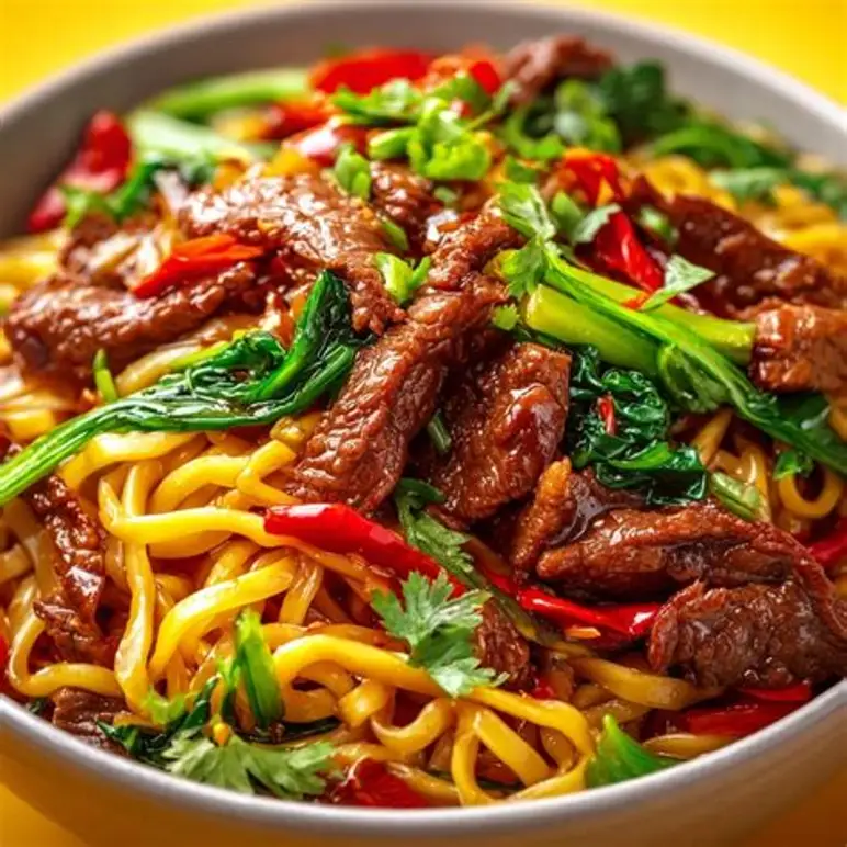 CURRY BEEF STIR FRY RICE/NOODLE_0