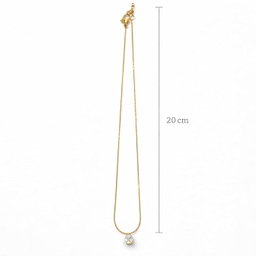 Colar com Pingente Gota