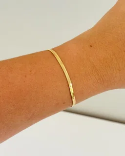 Pulseira Snake Fina