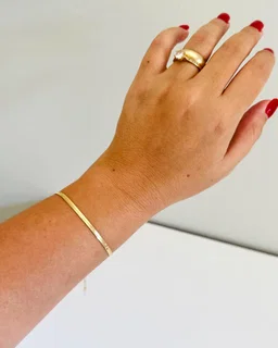 Pulseira Snake Fina