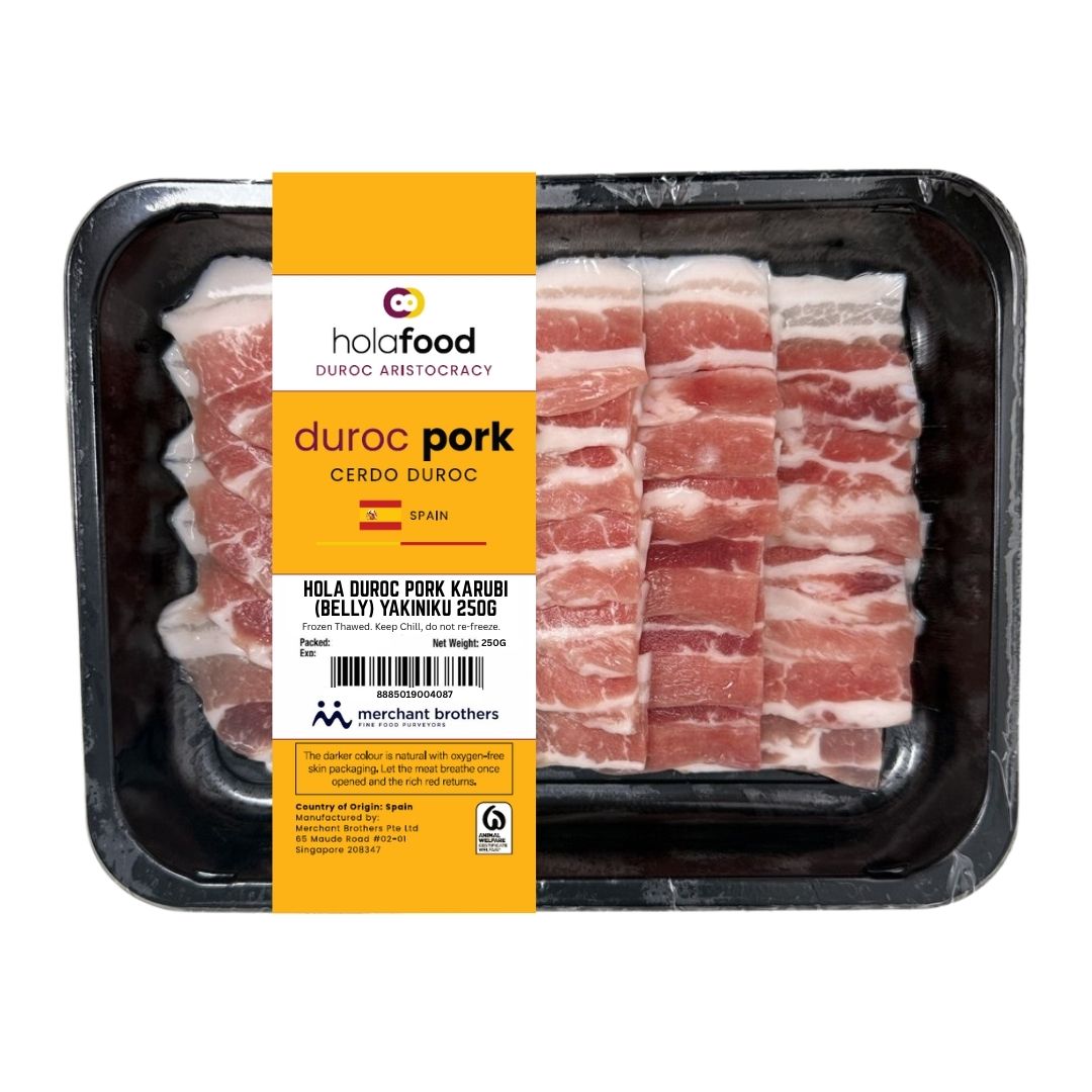 Hola Spain Duroc Pork Karubi (Belly) Yakiniku 250G_4