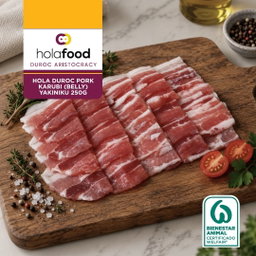 Hola Spain Duroc Pork Karubi (Belly) Yakiniku 250G