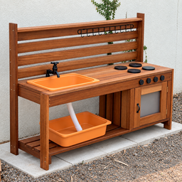 Messy Kitchen -  D02 with Oven (122cm)  