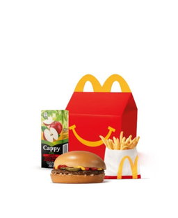 Happy meal hamburger 