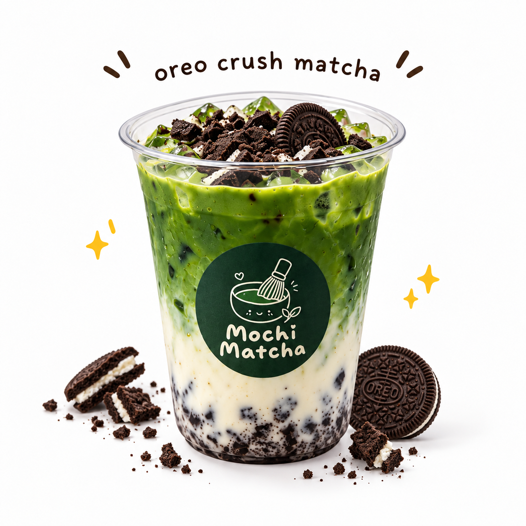 ICED OREO MATCHA LATTE
