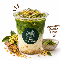 ICED OSMANTHUS MATCHA LATTE