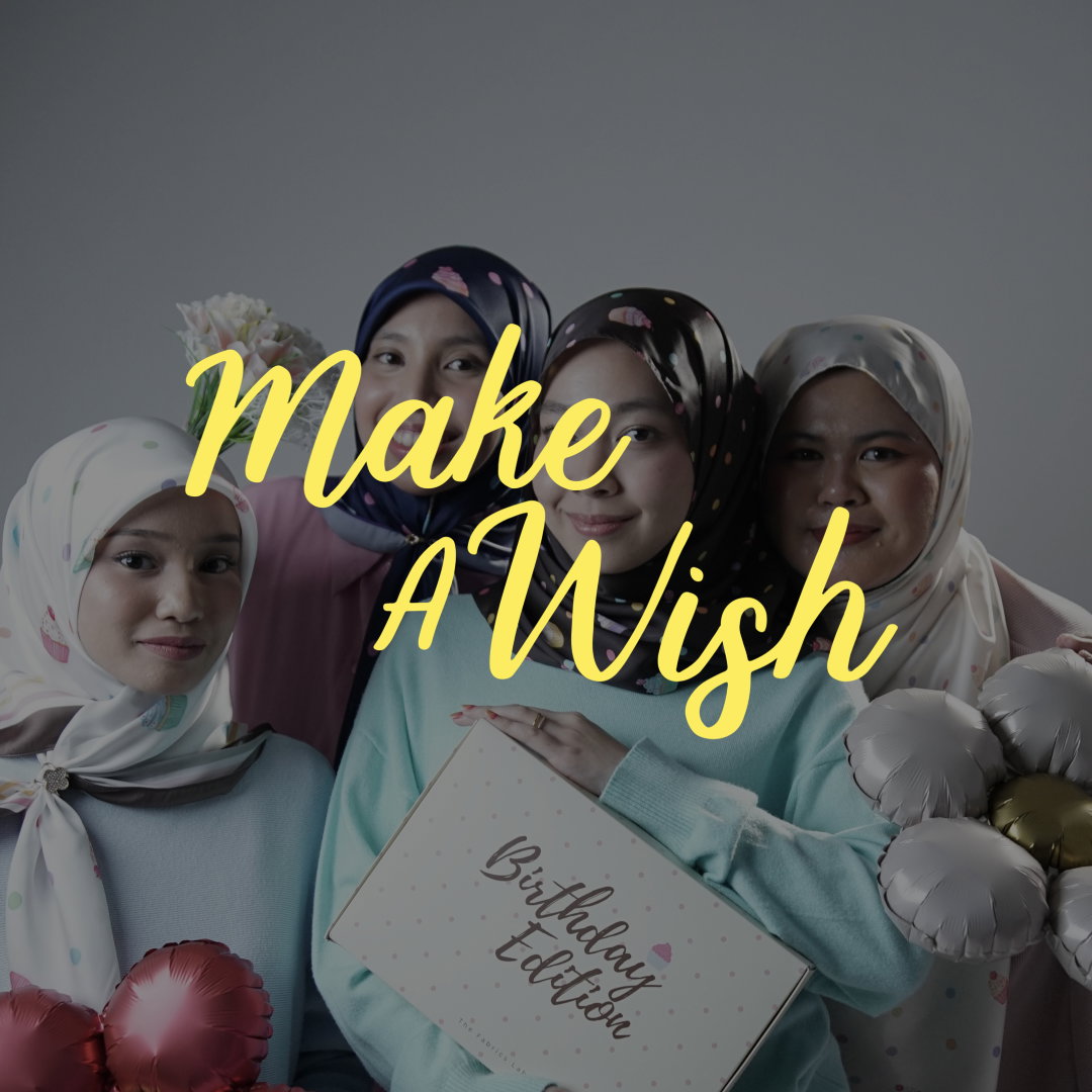 Make a wish - birthday edition - Satin