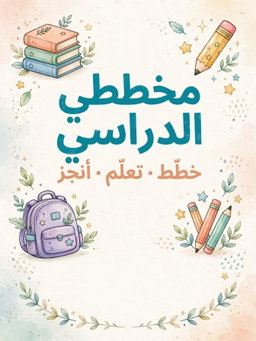 📚✨ مخططي الدراسي