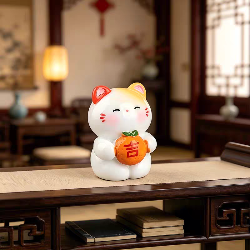 招财猫吉利 Lucky Cat 3.5cm_0