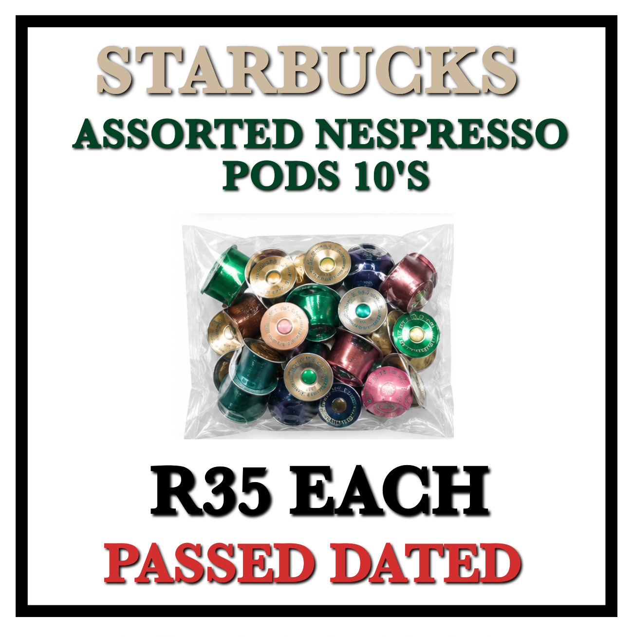 Starbucks Nespresso Coffee Pods 10's_0