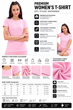 Women's T-Shirt_Pink