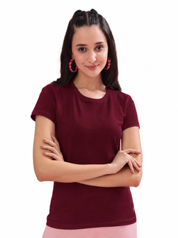 Women's T-Shirt_Mahroon