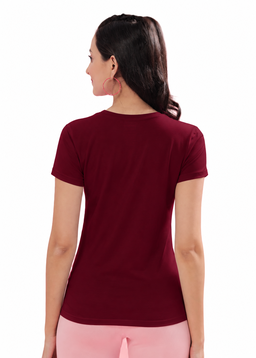 Women's T-Shirt_Mahroon