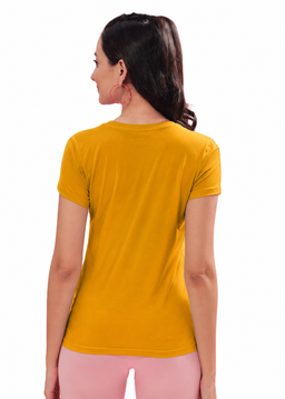 Women's T-Shirt_Mustard
