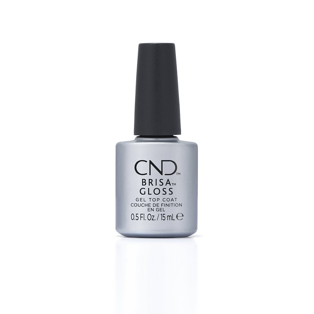CND BRISA GLOSS GEL TOP COAT 0.5oz