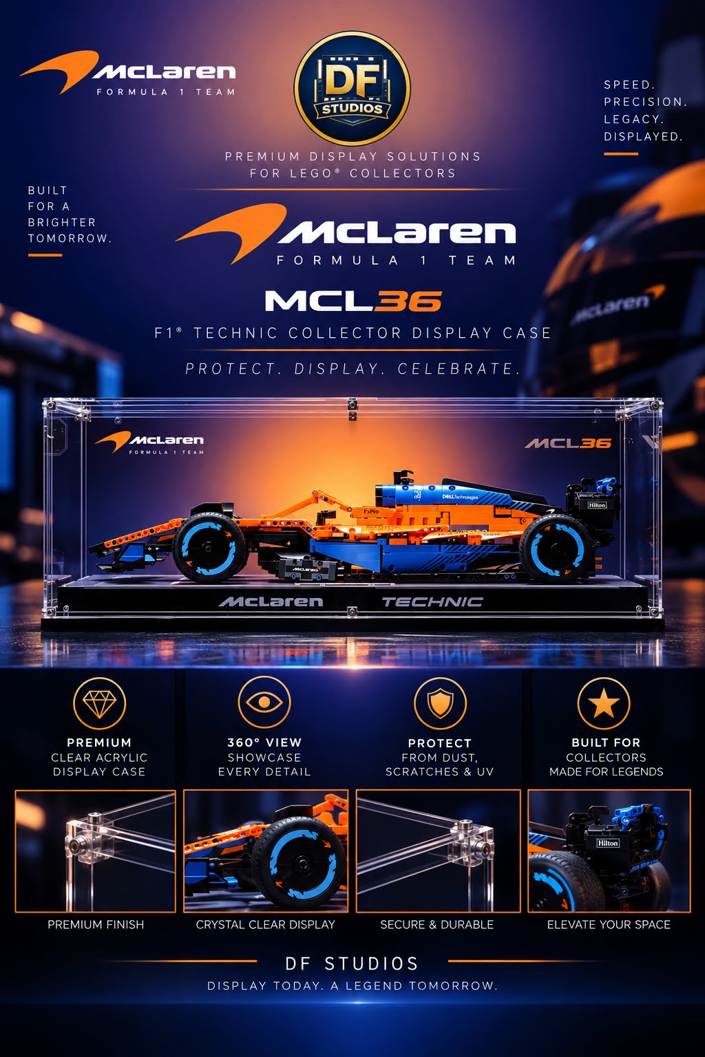 PRE ORDER | F1 Technic Display Case Set of 6_5