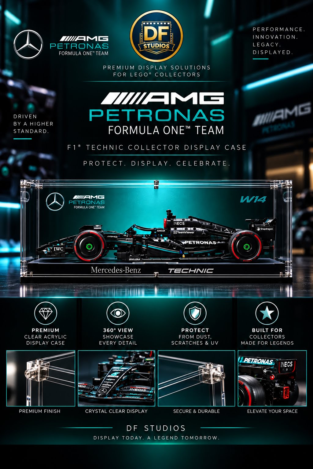 PRE ORDER | F1 Technic Display Case Set of 6_4