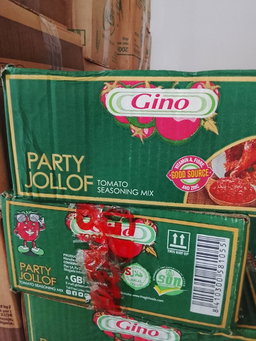 Gino Party Jollof tomatoes mix 50gX50 sachet