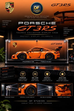 PRE ORDER | Technic Supercars Display Case Set of 6